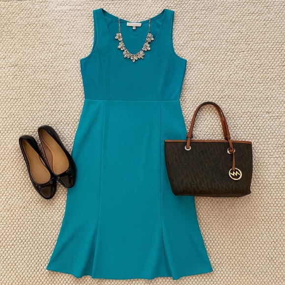 Vintage 60s Blue Sateen Maxi Dress Evening Gown Old Hollywood Glam Sz S - Picture 2 of 11